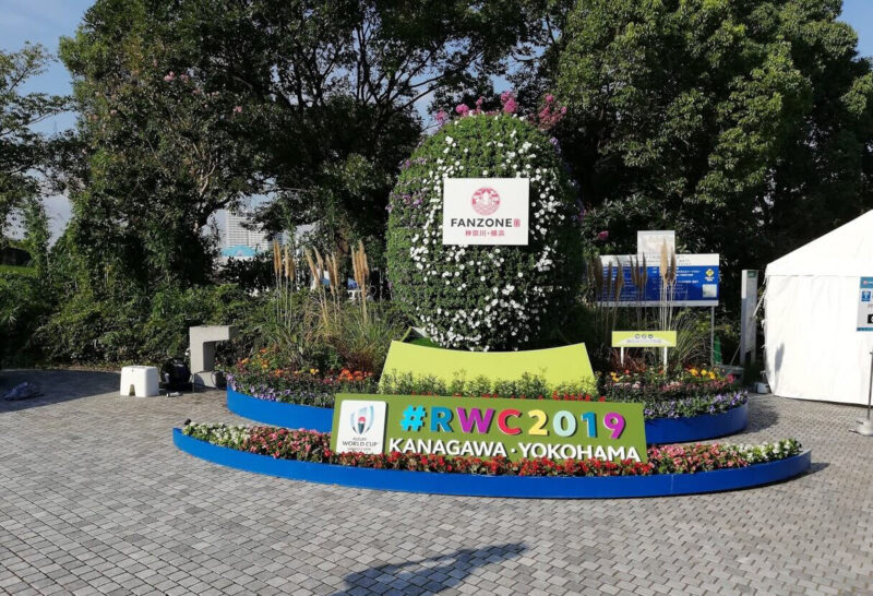 2019ラグビーワールドカップパブリックビューイング会場にて、 弊社のJMAXシリーズをお使いいただきました。